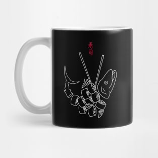 Tuna Sushi Minimalist Mug